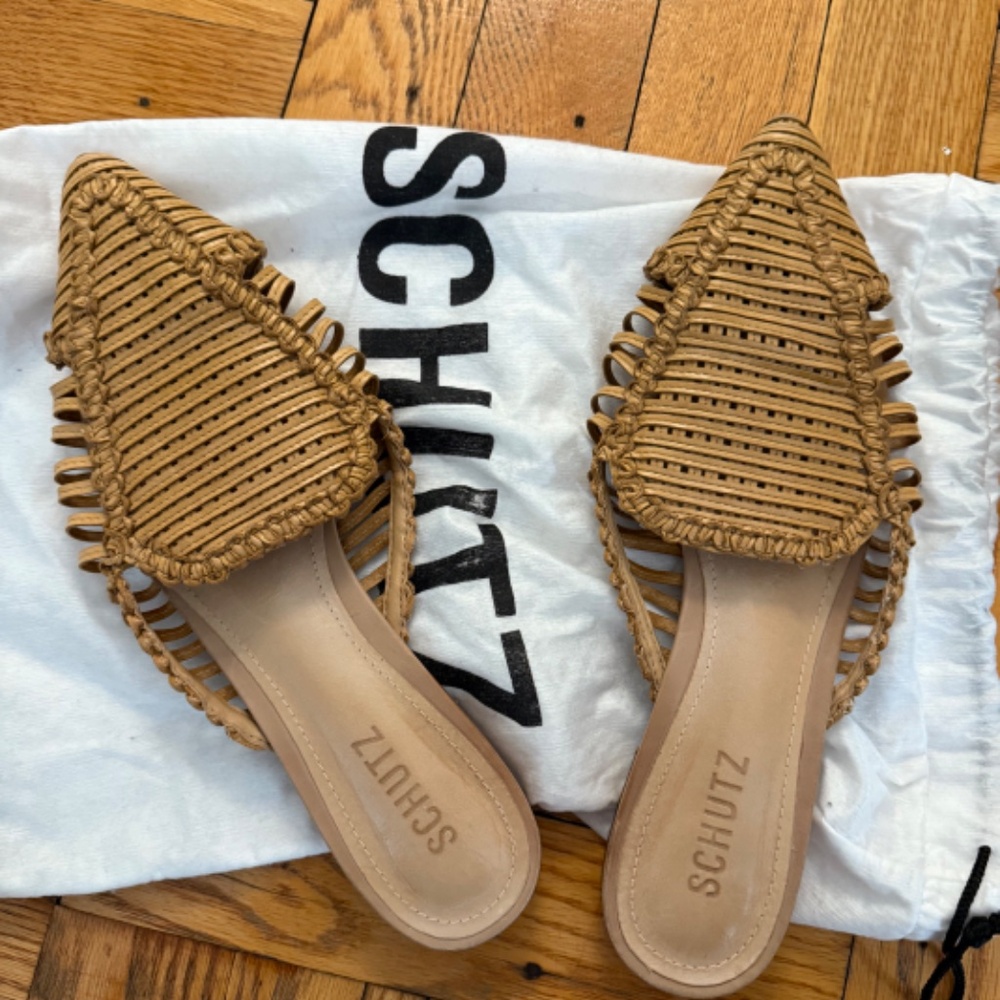 Schutz Marli Huarache Women Mule shoes